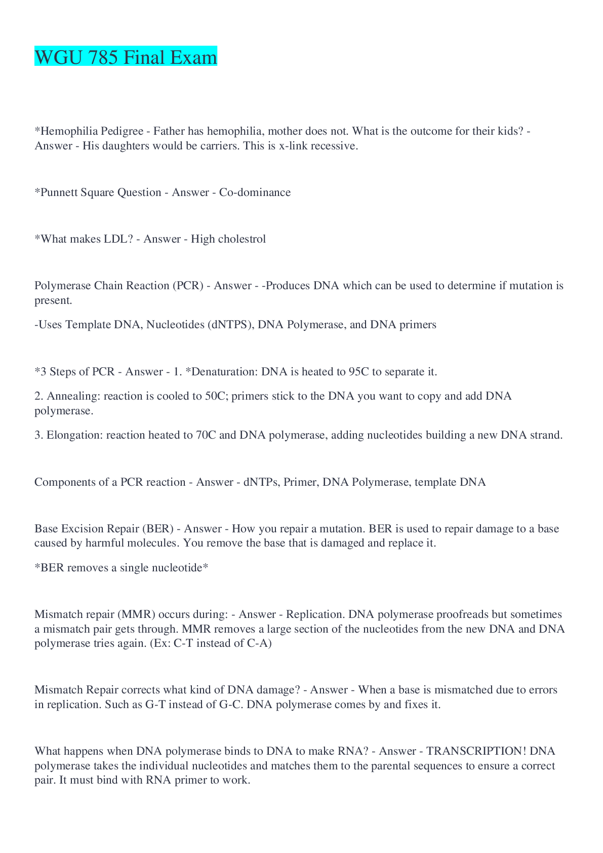 Preview image for WGU 785 Final Exam Q&A 2022/2023